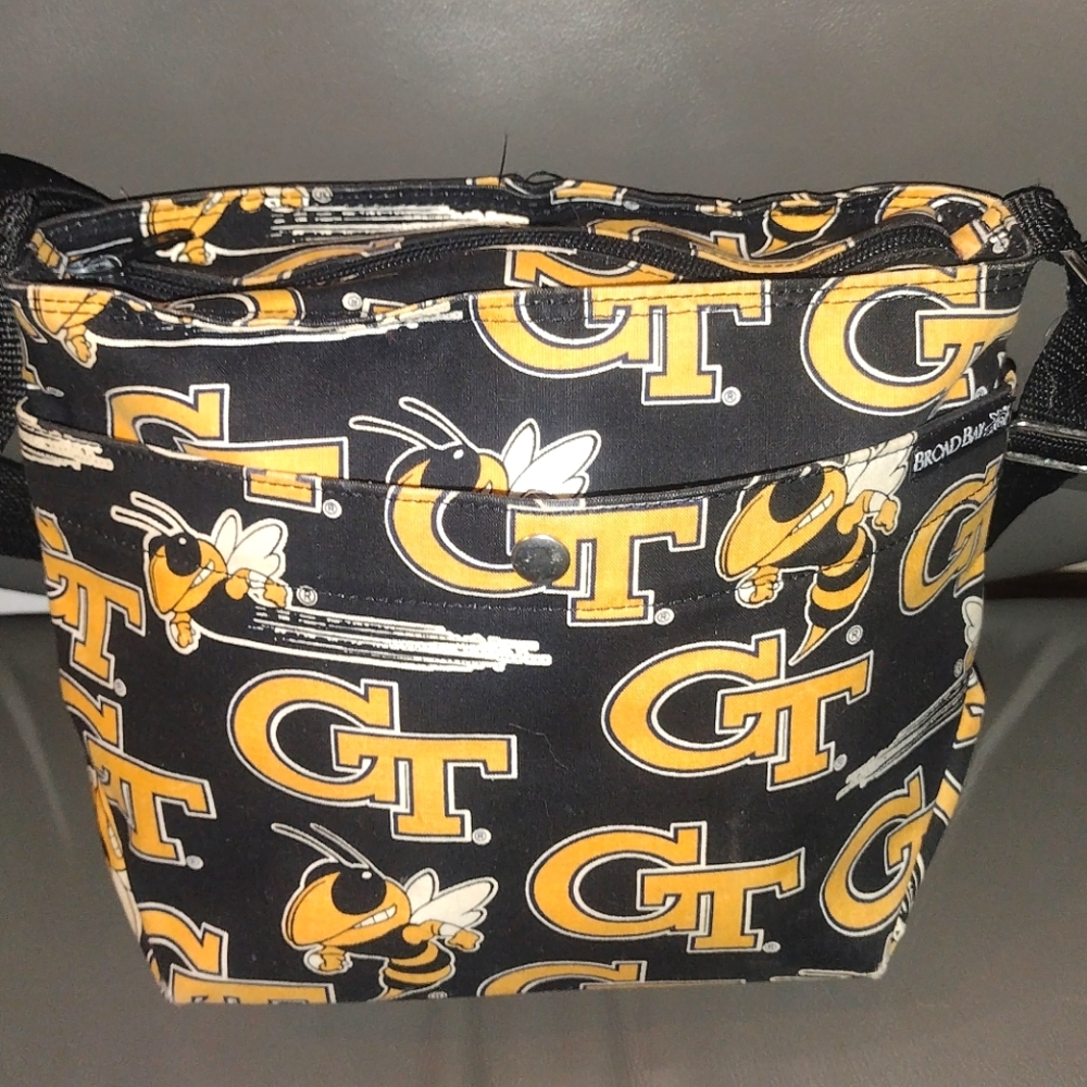 GT Black and Gold Shoulder Bag